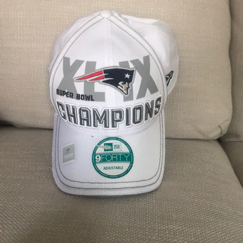 PATRIOTS SUPER BOWL CHAMPIONS HAT XLIX
